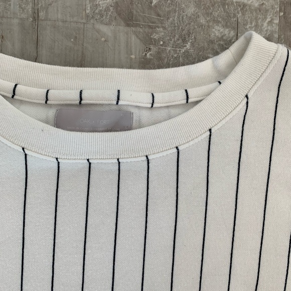 Oak and Fort oversized striped sweater - Picture 2 of 4